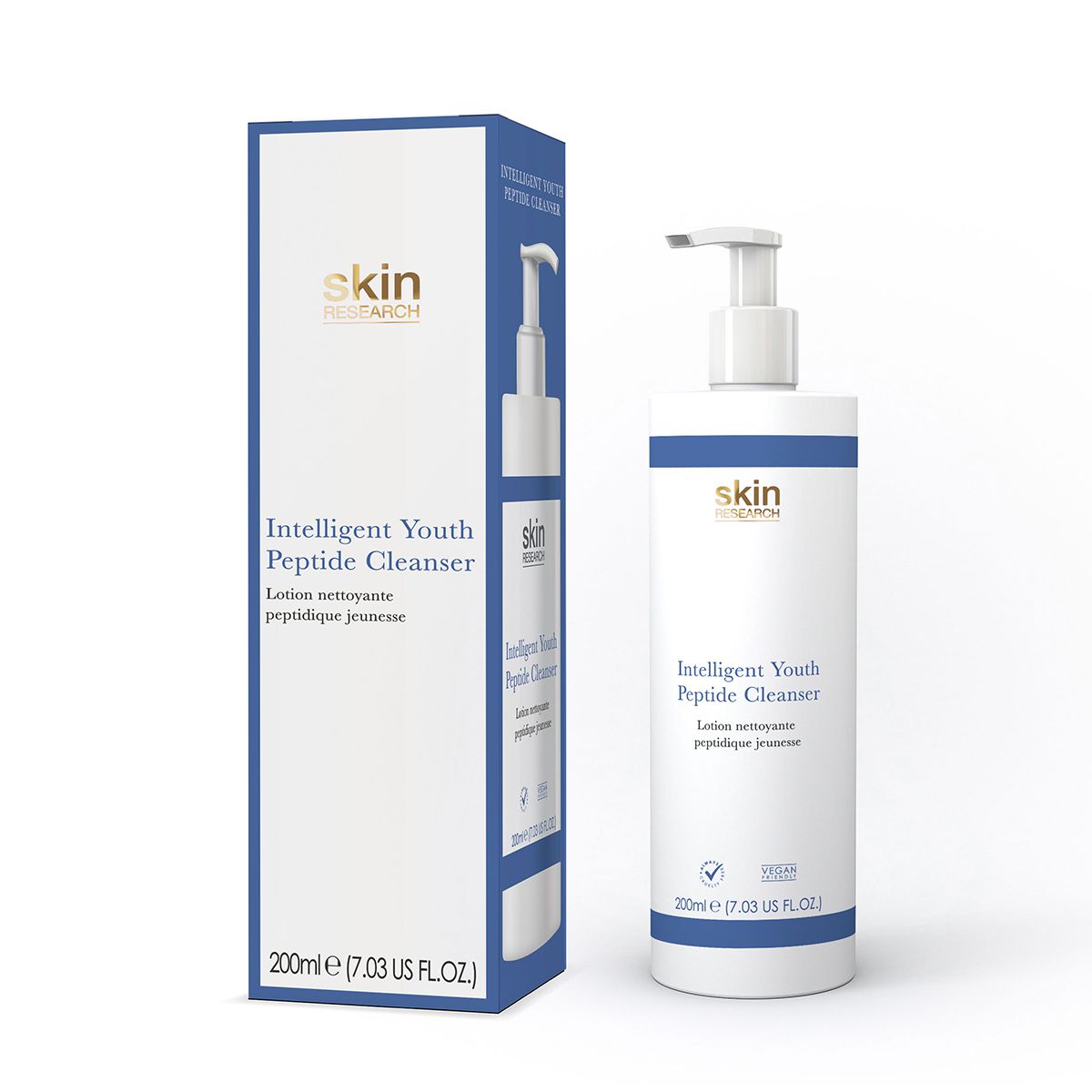 Skin Research Youth Peptide Cleanser 200ml