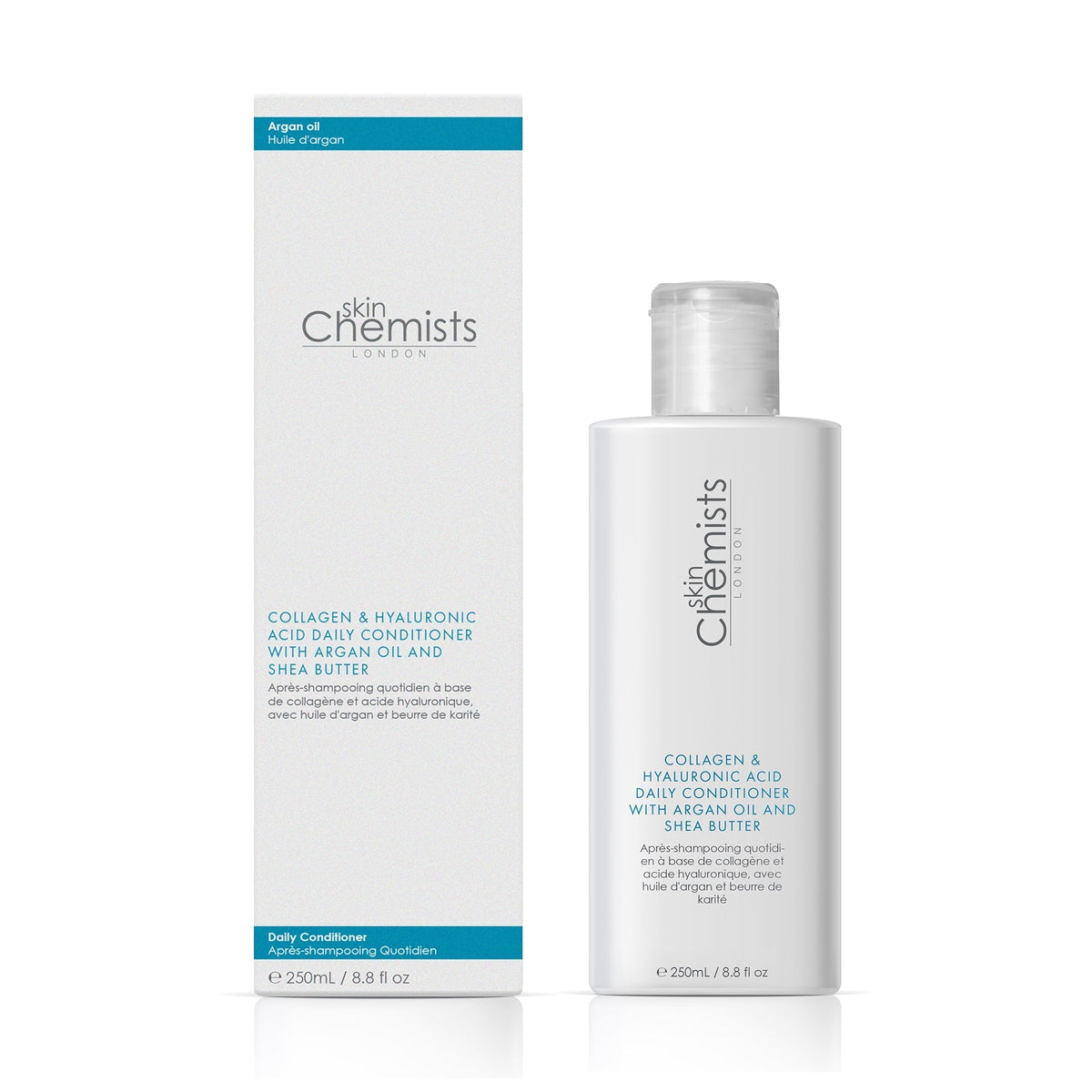 skinChemists Collagen & Hyaluronic Acid Daily Conditioner with Argan Oil & Shea Butter 250ml