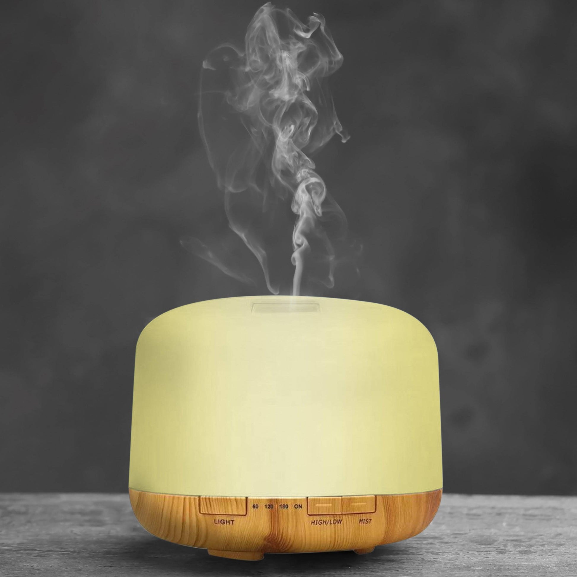 Dr Botanicals Aroma Diffuser With Wood Grain Base (USB)