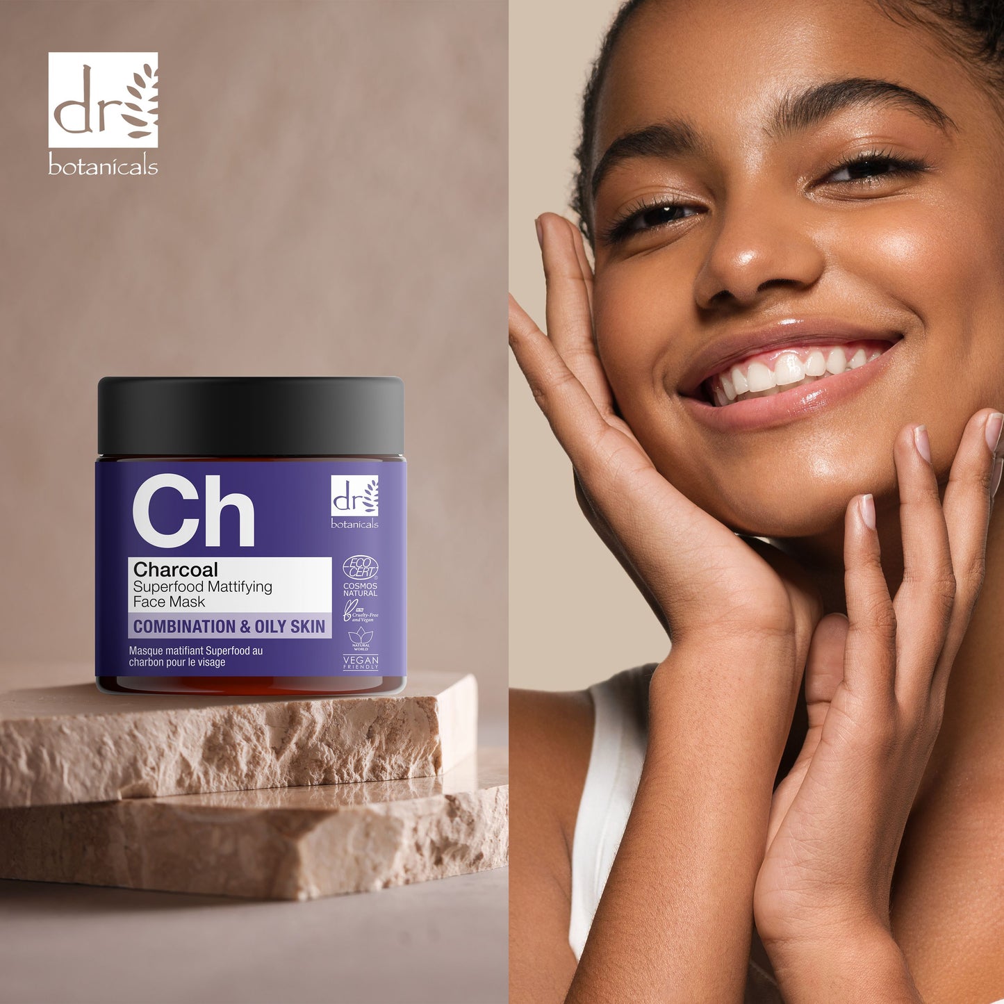 Dr Botanicals Coffee Superfood Renewing Facial Exfoliator 60ml