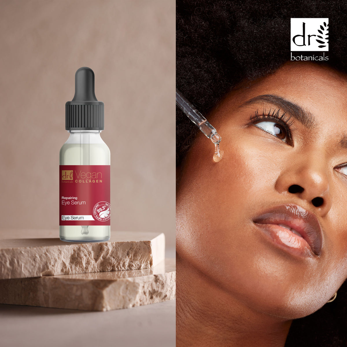 Dr Botanicals Vegan Collagen Repairing Eye Serum 15ml
