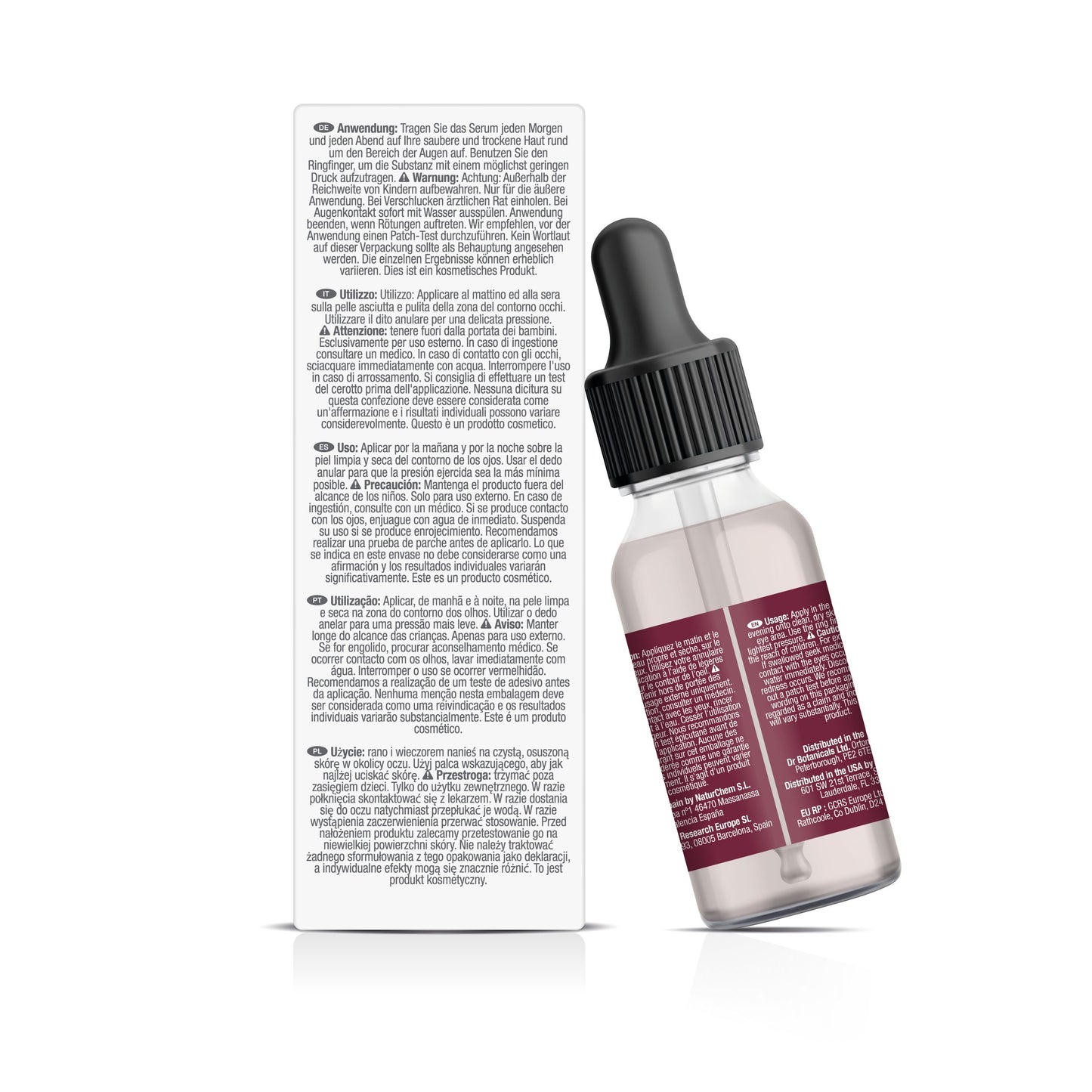 skinChemists Youth Series Rose & Lavender Intensive Night Therapy Eye Serum 15ml