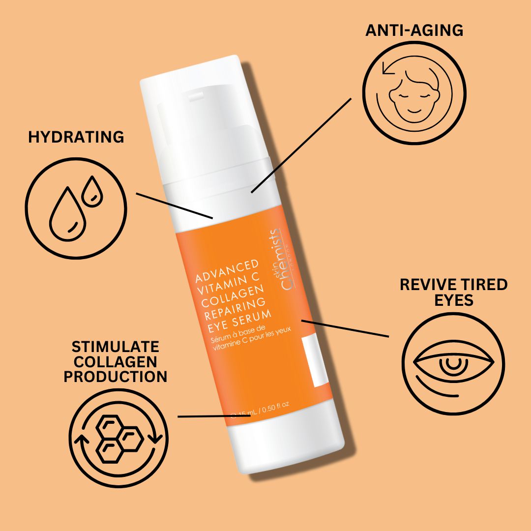 skinChemists Advanced Vitamin C Collagen Repairing Eye Serum 15ml