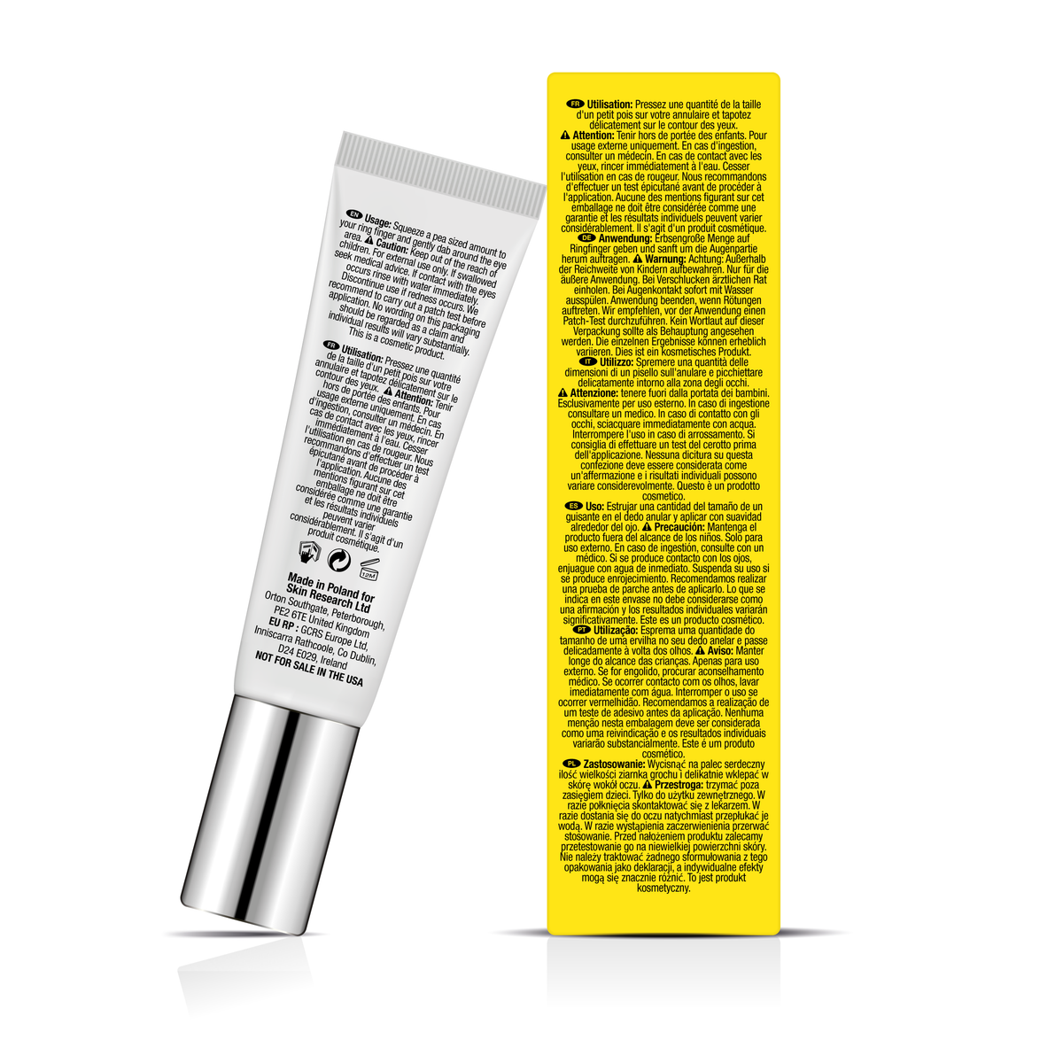skinChemists Vitamin D Ceramide Eye Cream 15ml