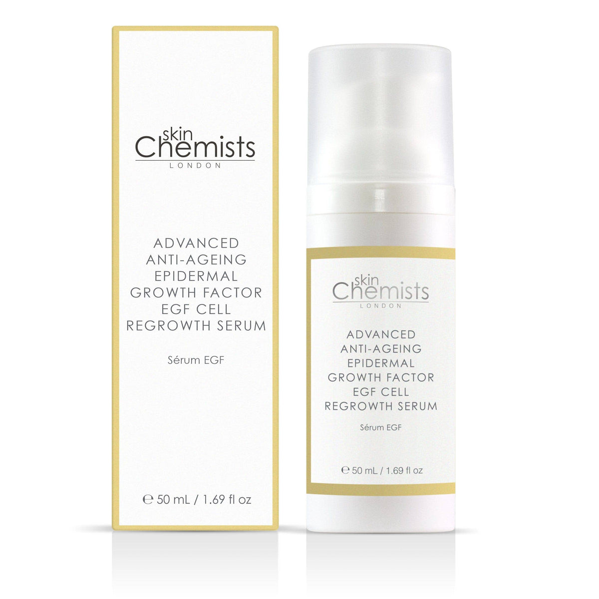 skinChemists Advanced Epidermal Growth Factor Cell Regrowth Serum 50ml