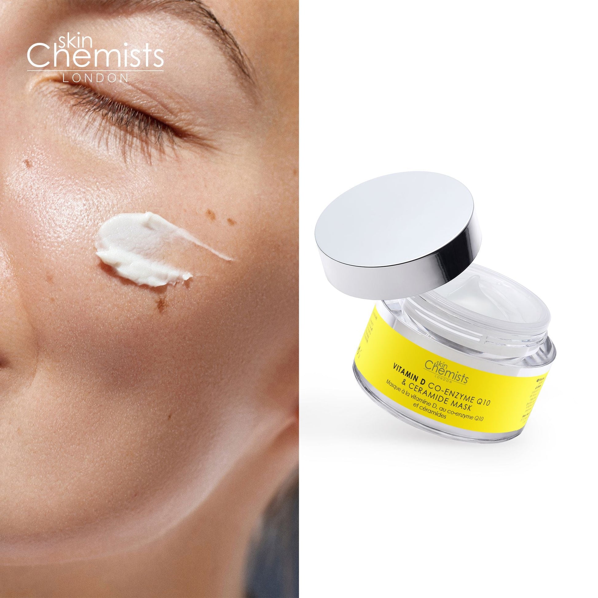 skinChemists Vitamin D Co-Enzyme Q10 & Ceramide Mask 50ml