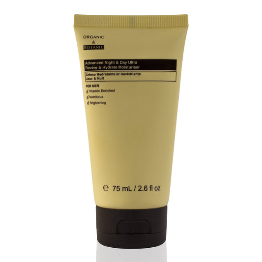 Organic & Botanic Advanced Night & Day Ultra Revive & Hydrate Moisturizer For Men 75ml
