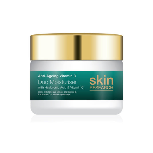 Skin Research Anti-Aging Vitamin D with Hyaluronic Acid & Vitamin C Duo Moisturizer 50ml