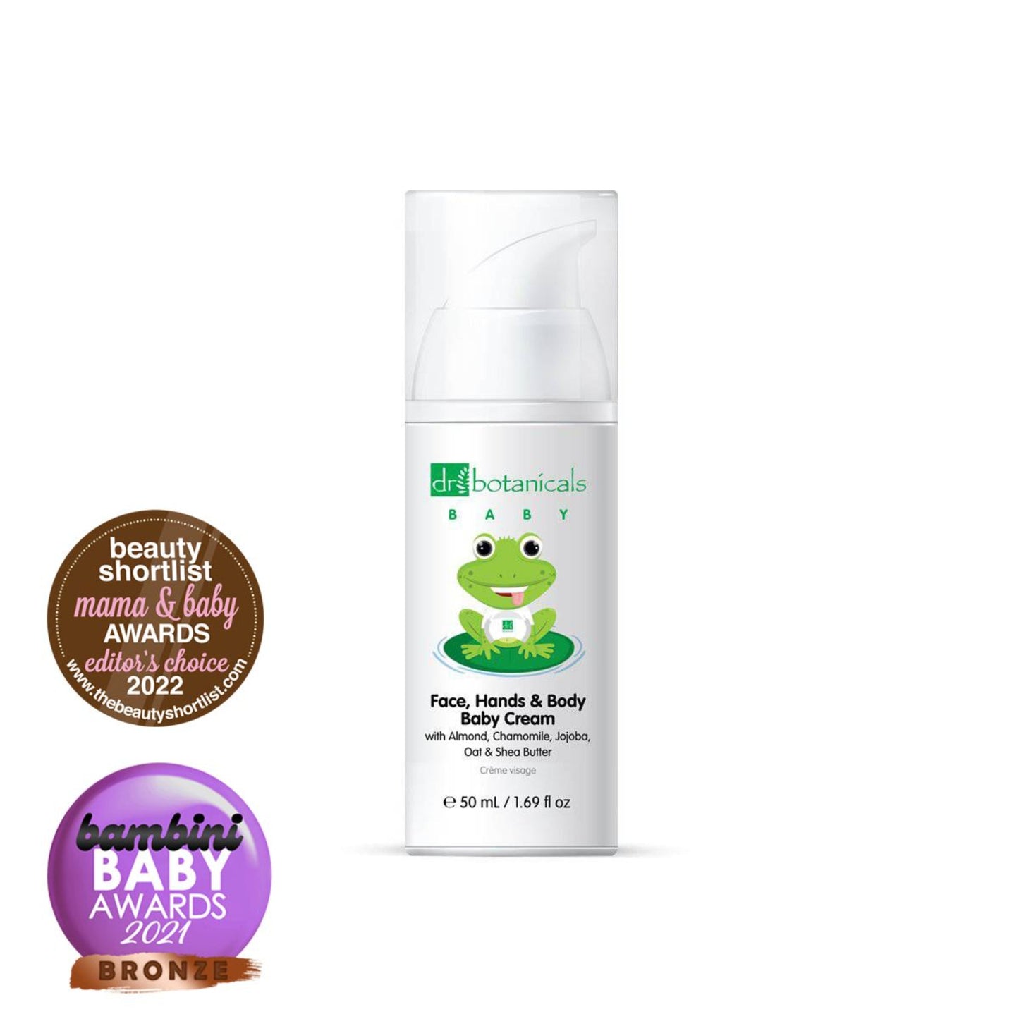 Dr Botanicals Baby Face, Hands & Body Baby Cream 50ml