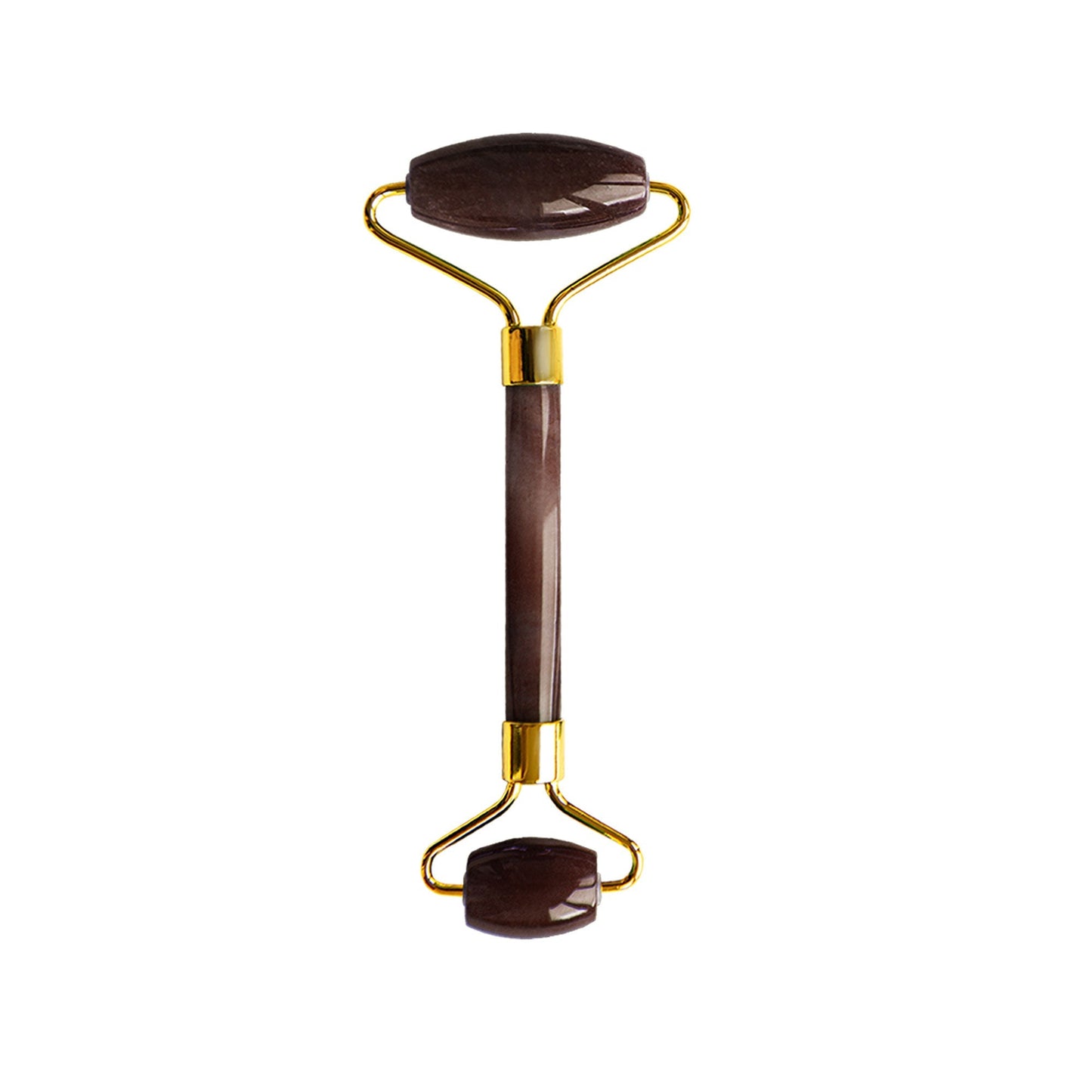 Dr Botanicals Tiger Eye Harmony & Balancing Facial Roller (Gold Metal Handle)