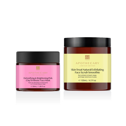 Dr Botanicals Anti-Ageing Detoxifying Face Mask + Scrub Kit