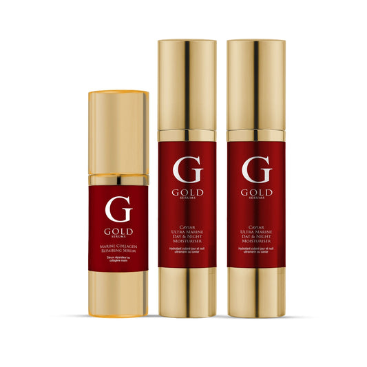 Gold Serums Anti-Ageing Caviar Glow & Firm Kit
