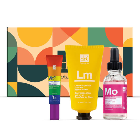 Dr Botanicals Vegan Best Sellers Skincare Gift Set