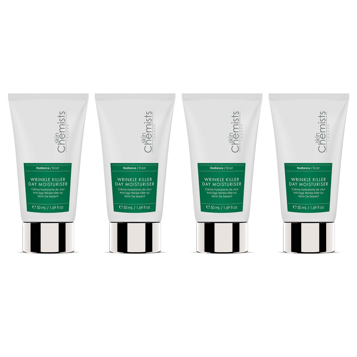 skinChemists Anti-Ageing Wrinkle Killer Day Moisturiser 50ml Pack of 4