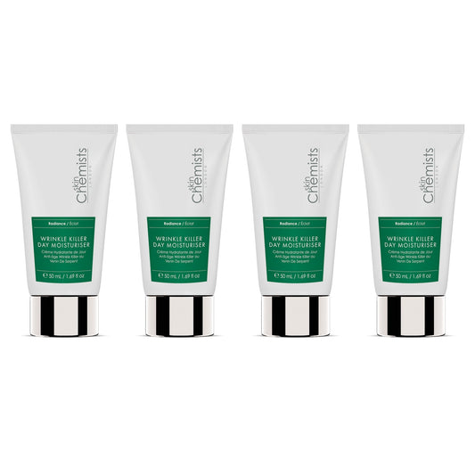 skinChemists Anti-Ageing Wrinkle Killer Day Moisturiser 50ml Pack of 4