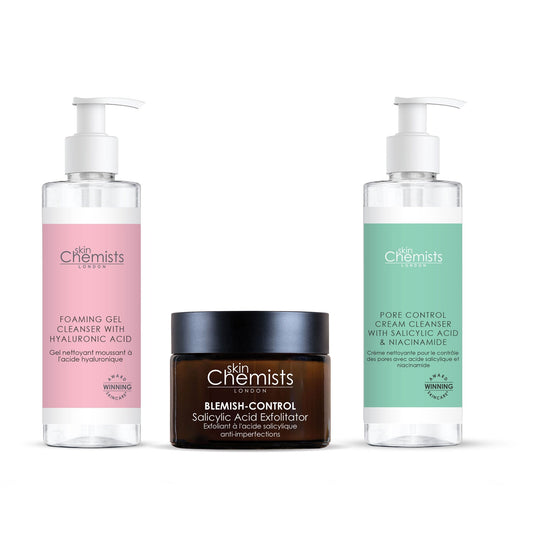 skinChemists Anti-Ageing Acne & Blemish Control Kit