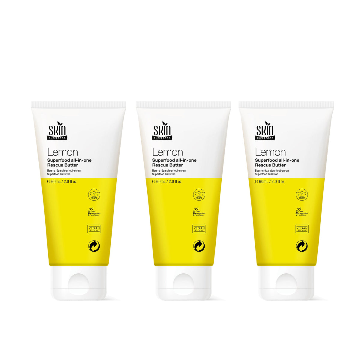 Skin Superfood Lemon Butter Trio Pack 3 x 50ml