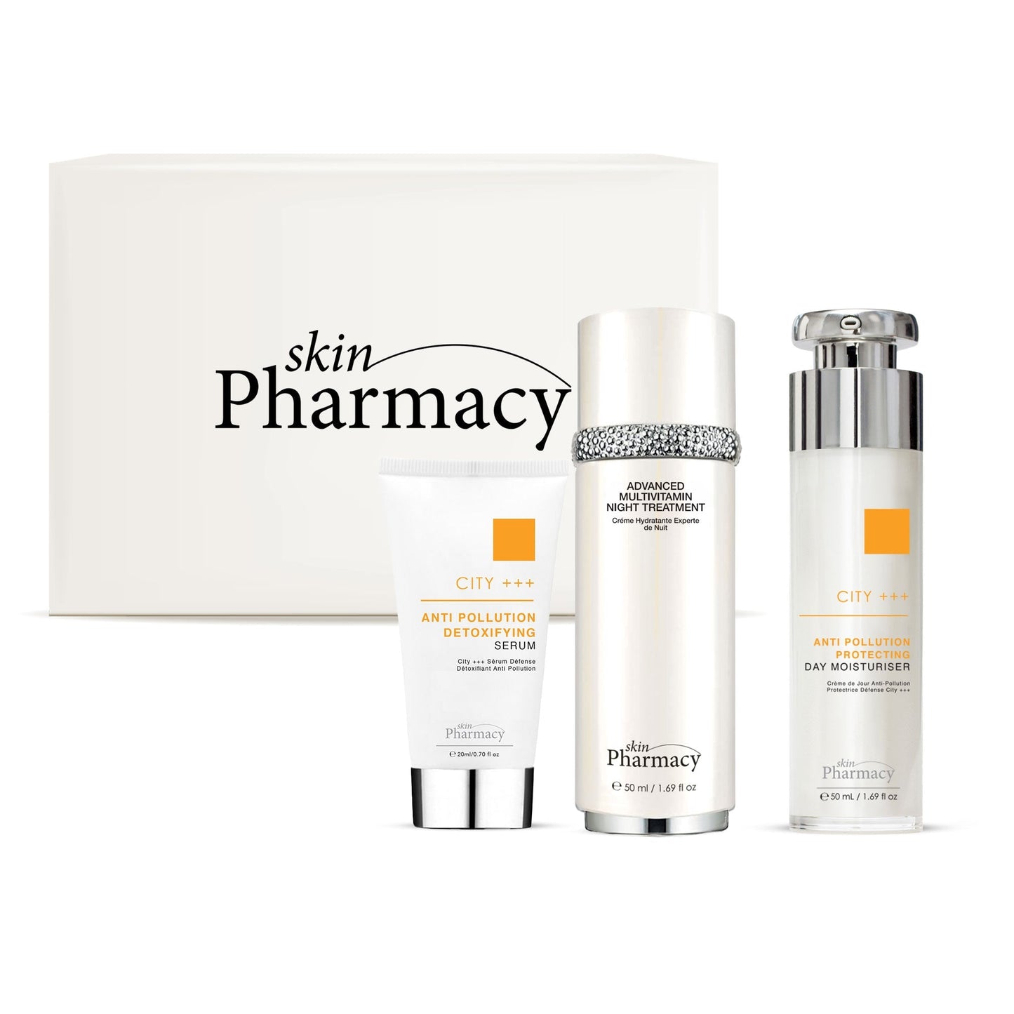 skinPharmacy Anti-Ageing Anti-Pollution Hydration Boost Bundle