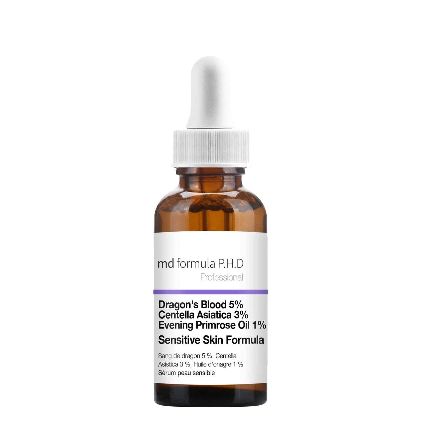MD Formula Sensitive Skin Serum Dragon's Blood 5%, Centella Asiatica 3%, Evening Primrose Oil 1% 30ml