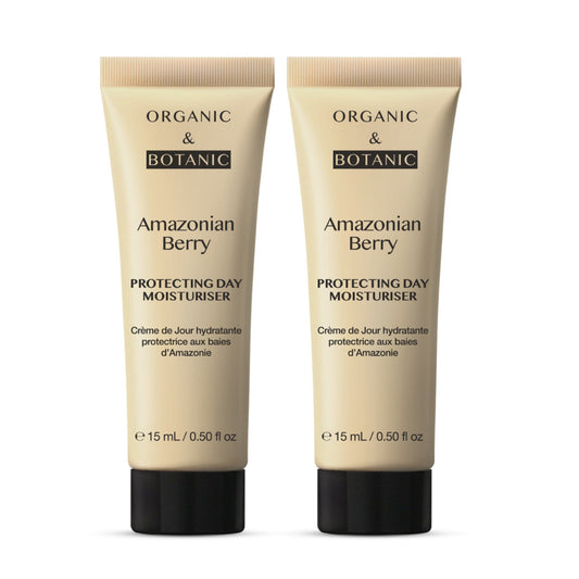Organic & Botanic Amazonian Berry Day Moisturiser 15ml Duo Kit