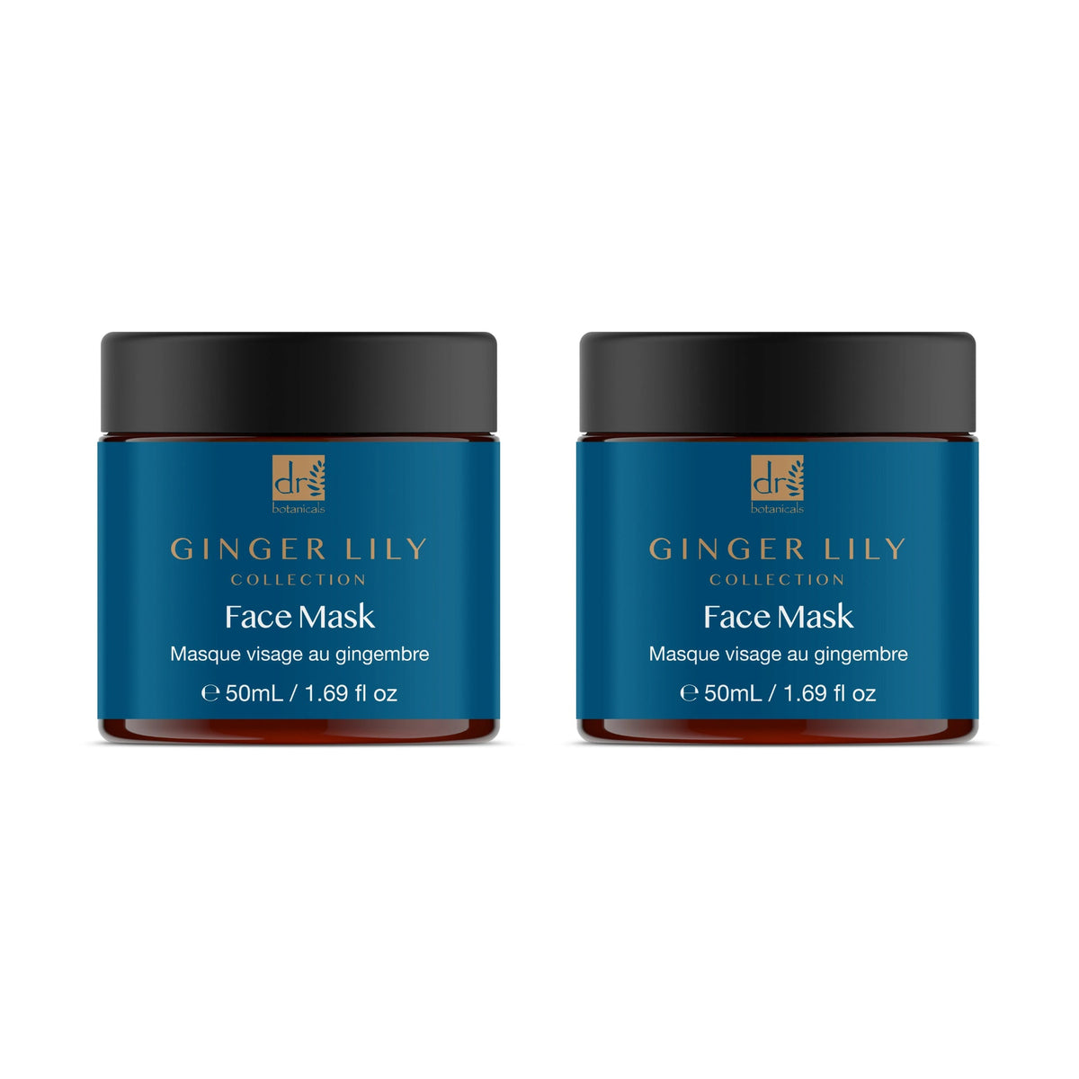 Dr Botanicals Gingerlily Mask 50ml Twin Value Savings Pack