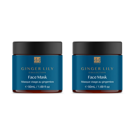 Dr Botanicals Gingerlily Mask 50ml Twin Value Savings Pack