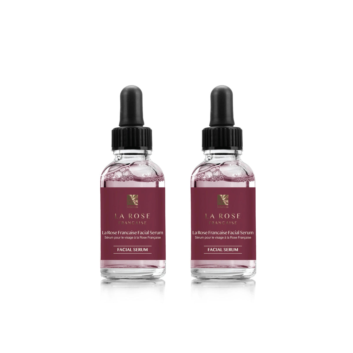 Dr Botanicals La Rose Française Facial Serum 30ml Twin Value Savings Pack