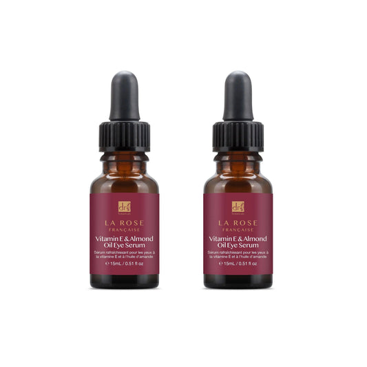 Dr Botanicals La Rose Française Eye Serum 15ml Twin Value Savings Pack