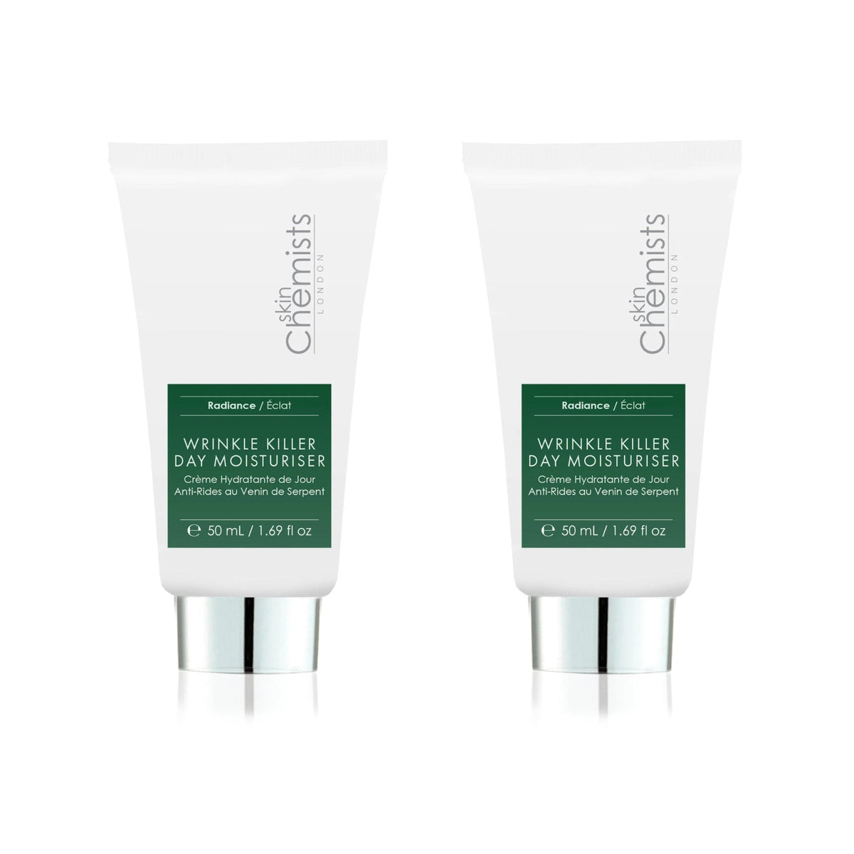skinChemists Wrinkle Killer Day Moisturiser 50ml Twin Value Savings Pack