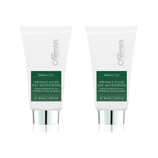 skinChemists Wrinkle Killer Day Moisturiser 50ml Twin Value Savings Pack