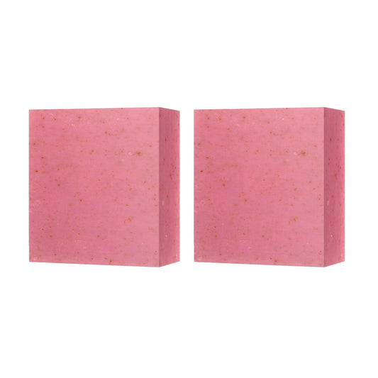 skinPharmacy Rose Facial Cleansing Soap 100g Twin Value Savings Pack