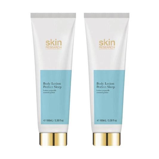 Skin Research Body Lotion For Perfect Sleep 100ml Twin Value Savings Pack