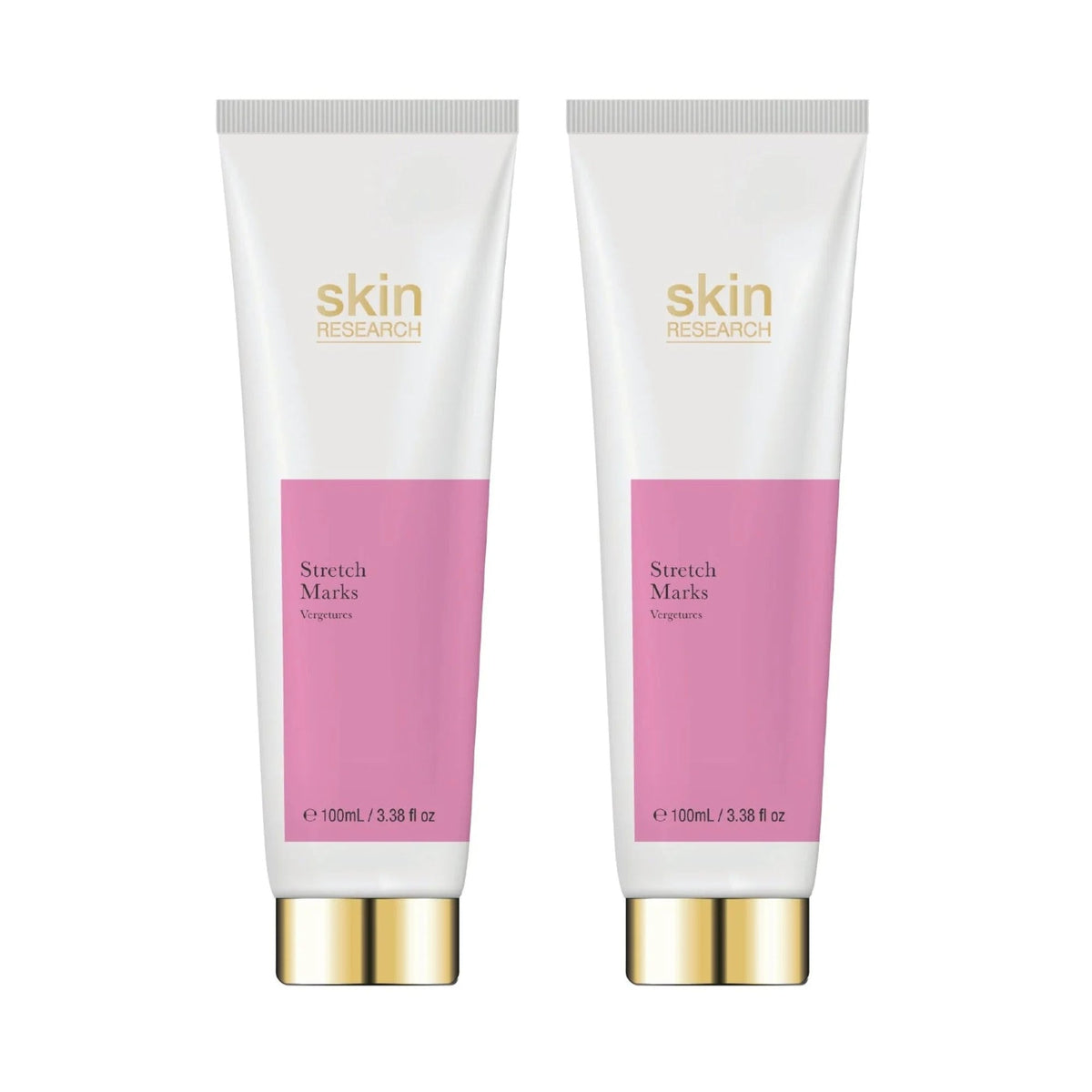 Skin Research Stretch Marks Cream 100ml Twin Value Savings Pack