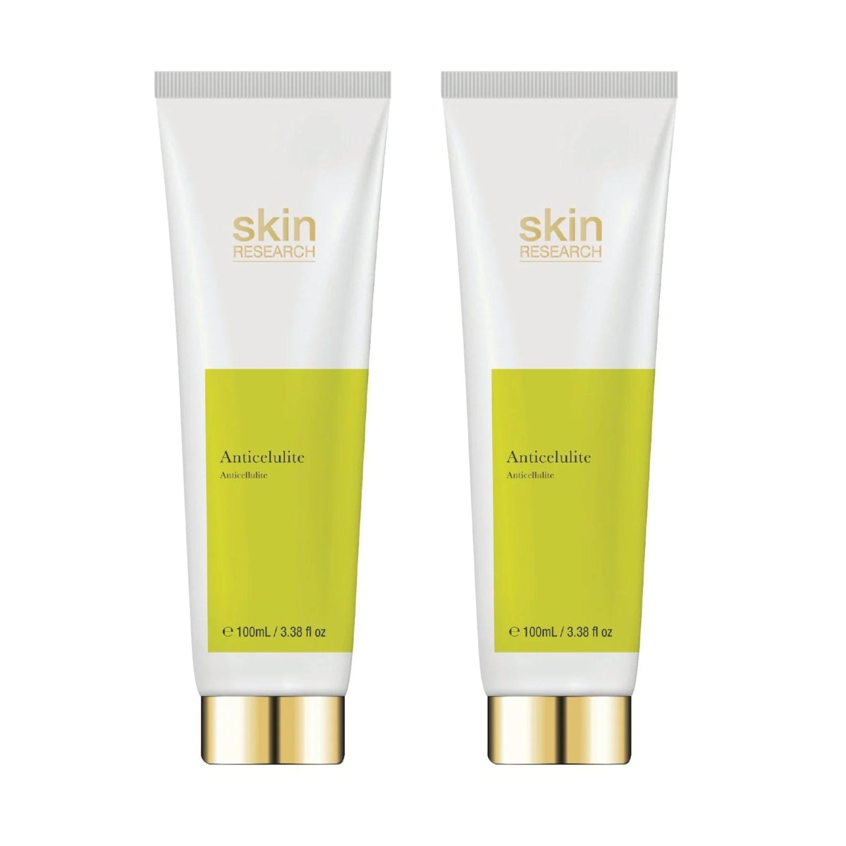 Skin Research Anti-Cellulite Cream 100ml Twin Value Savings Pack