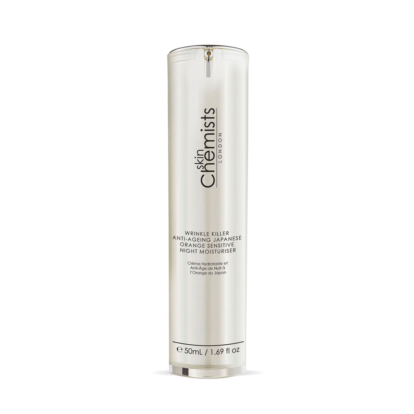 skinChemists Wrinkle Killer Anti-Ageing Japanese Orange Sensitive Night Moisturiser 50ml