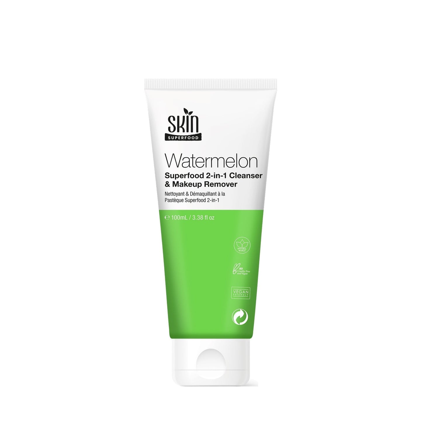 Skin Superfood Watermelon Superfood 2-in-1 Cleanser & Makeup Remover 100ml