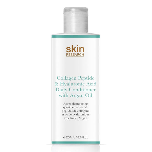 Skin Research Collagen Peptide & Hyaluronic Acid Daily Conditioner with Argan Oil 250ml